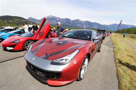 Hublot Diamond Rally display at the 2019 Luxury & Supercar